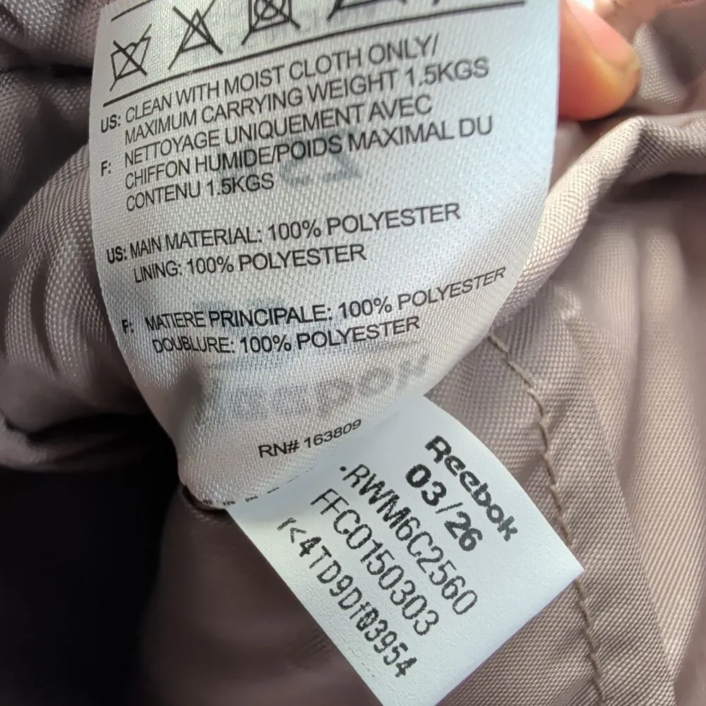 Reebok excellent dusty please